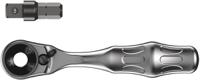 05073230001 Wera Zyklop 1/4 in Square Ratchet with Ratchet Handle, 87 mm Overall
