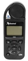 0850lblk Kestrel 0850LBLK Impeller Anemometer, 40m/s Max, Measures Air Flow, Altitude, Density, Density Altitude, Dew Point,