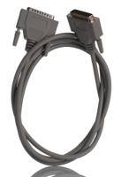 266-8495 RS PRO Male 25 Pin D-sub to Male 25 Pin D-sub Serial Cable, 2m PVC