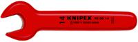 98-00-08 Knipex Open-end Wrench, 8mm, Metric, 105 mm Overall, VDE/1000V