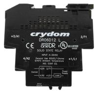 dr06d12 Sensata Crydom Solid State Interface Relay, 32 V dc Control, 12 A Load, DIN Rail Mount
