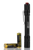 239-7014 RS PRO LED Torch Black 375 lm, 151 mm