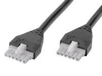 215330-0605 Molex 6 Way Female Mini-Fit Jr. to 6 Way Female Mini-Fit Jr. Wire to Board Cable, 500mm