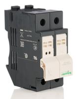 df102 Schneider Electric 32A Rail Mount Fuse Holder for 10 x 38mm Fuse, 690V