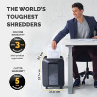5160001 Fellowes Powershred LX201 22L Micro Cut Shredder Sheet Shreading