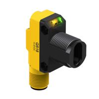 qs18vp6fq8 Banner diffuse Photoelectric Sensor, Rectangular Sensor, 150 mm Detection Range