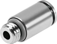 npqh-dk-m7-q4-p10 Festo Straight Threaded Adaptor, M7 Male to Push In 4 mm, Threaded-to-Tube Connection Style, 578372