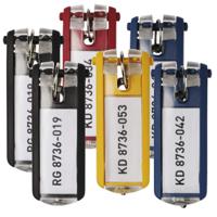 195700 Durable Plastic Key Tags