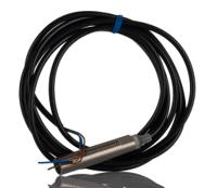 e2e-x4b1tl12-2m Omron Inductive Threaded Barrel Proximity Sensor, M12, 4 mm Detection, PNP NO, 10 → 30 V dc