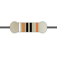 mf0207fte52-910r Yageo 910Ω Metal Film Fixed Resistor 0.6W ±1% MF0207FTE52-910R