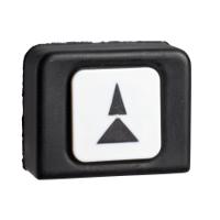 xaca923 Schneider Electric Harmony Series Black/White Push-In Push Button Head, IP65