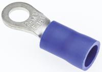 fvws2-m3-lf JST, R Insulated Ring Terminal, 3.5mm Stud Size, 1mm² to 2.6mm² Wire Size, Blue