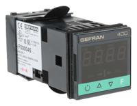 400-dr-1-000 Gefran 400 PID Temperature Controller, 48 x 48 (1/16 DIN)mm, 2 Output Logic, Relay, 100 → 240 V ac Supply Voltage