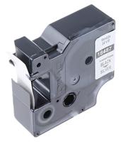 18487 Dymo Black on Silver Label Printer Tape, 5.5 m Length, 19 mm Width