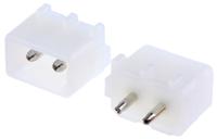 350209-1 TE Connectivity Commercial MATE-N-LOK Series Straight Through Hole PCB Header, 2 Contact(s), 5.08 mm Pitch, 1 Row,