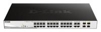 dgs-1210-28pe D-Link 28-Port Gigabit Smart Managed PoE Switch, Smart 28 Port Smart Switch With PoE EU