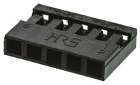 a4b-5s-2c Hirose, A4B Female Connector Housing, 2mm Pitch, 5 Way, 1 Row