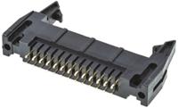 t816126a1s102ceu Amphenol Communications Solutions T816 Series Straight Through Hole PCB Header, 26 Contact(s), 2.54 mm Pitch, 2 Row,