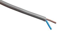 491-863 RS PRO 2182Y 0.5 mm² 2 Core Power Cable, H03VV-F, Grey PVC, 100m