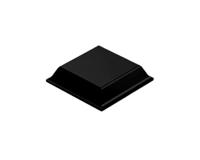 sj5008 3M Tapered Square PUR Self Adhesive Feet, 12.7mm diameter 12.7mm width x 12.7mm length x 3.1mm height