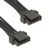 451110501 Molex 5 Way Female Micro-Lock Plus to 5 Way Female Micro-Lock Plus Wire to Board Cable, 100mm