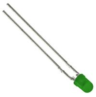 l-934gd Kingbright2.2 V Green LED 3mm Through Hole, L-934GD