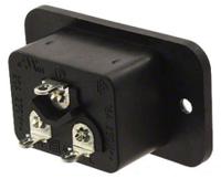 47989200 Schurter C20 Panel Mount IEC Connector Male, 16A, 250 V