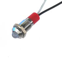 pl08sl162 CML Innovative Technologies PL08SL Series White Panel LED, 12V, 8mm Mounting Hole Size, Lead Wires Termination, IP67