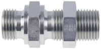 8wmk4wl4nms Parker Hydraulic Straight Threaded Adaptor G 1/2 to G 1/2 Male, 8WMK4WL4NMS