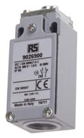 902-6900 RS PRO Plunger Limit Switch, NO/NC, IP66, DPST, Zinc Alloy Housing, 400V ac Max, 10A Max