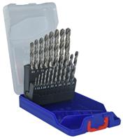 11452070015 Tivoly 19-Piece for Steel, 10mm Max, 1mm Min, HSS Bits