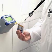 822301 Durable Black Lanyard With Badge Reel