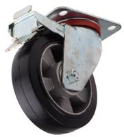 621-9070 RS PRO Braked Swivel Castor Wheel, 330kg Capacity, 160mm Wheel