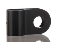 211-60001-h2p-pa66hs-bk HellermannTyton 5mm Black, Polyamide P Clip