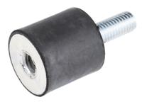 171-2602 RS PRO M10 Anti Vibration Mount, Male to Female Bobbin with 27.28kg Compression Load