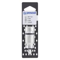 brm-061810cp PREVOST Treated Steel Safety Quick Connect Coupling, 10mm Hose Barb