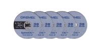 2615s409jb Dremel 5-Piece Cutting Disc for use with Dremel Tools
