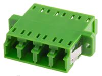 121-3948 RS PRO LC to LC Single Mode Duplex Fibre Optic Adapter, 0.1dB Insertion Loss