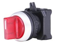 188-1159 RS PRO 2 Position Selector Switch Head, 22mm Cutout, Red Handle