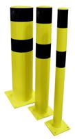 174-5953 RS PRO Black & Yellow Steel Post