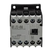 010157-diler-31-g24vdc Eaton xStart Contactor, 24 V dc Coil, 4-Pole, 3 A, 3NO + 1NC, 400 V ac