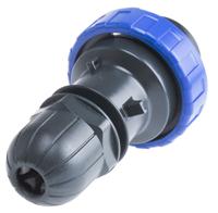 218ex1633 Scame IP66 Blue Cable Mount 2P + E Industrial Power Plug, Rated At 16A, 230 V