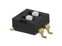2454985-3 TE Connectivity 2 Way Surface Mount DIP Switch SPST, Extended Actuator