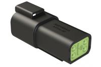 at04-4p-rd01blk Amphenol Industrial, AT Cable connector Plug 4 Way, Crimp Termination AT04-4P-RD01BLK