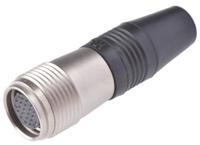 hr25a-9j-20s Hirose Circular Connector, 20 Contacts, Cable, Micro Connector, Socket, Female, HR25 Series