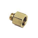 0169-13-17 Legris LF3000 Series Straight Threaded Adaptor, G 1/4 Male to G 3/8 Female, Threaded Connection Style