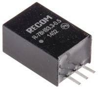 r-78hb33-05 Recom Switching Regulator, Through Hole, 3.3V dc Output Voltage, 9 → 72V dc Input Voltage, 500mA Output Current,