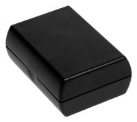 192-0802 RS PRO Black ABS Enclosure, 65.5 x 46.5 x 26.5mm