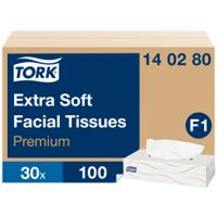 140280 Extra Soft White Facial Tissues, Box of 100