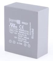 45027 Myrra 12V ac 2 Output Through Hole PCB Transformer, 6VA